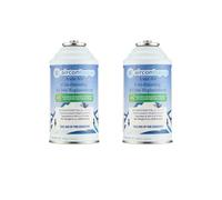AirconTopup Car Aircon R134a Compatible Refrigerant x2 for Hybrid or Electric Vehicles equivalent to 906g of R134a