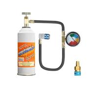 AirconTopup UniChill Super Cold DIY Universal Car Aircon Refrigerant Complete AC Regas Kit