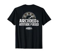 Aircooled & Attitude Fueled - Classic Car Culture (Back) T-Shirt