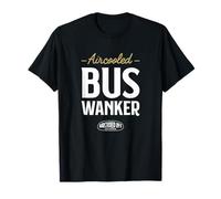 Aircooled Bus Wanker - Classic Car Culture T-Shirt