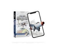Aircraft 4D+ Augmented Reality Flashcards - Interactive Aviation History & 3D Model Viewer - 15 Scannable Educational Cards - STEM Learning Gift for Enthusiasts - Made in the UK