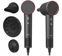 AIRCRAFT AirMotion HD1-G-D Hair Dryer - Slate Grey, Silver/Grey