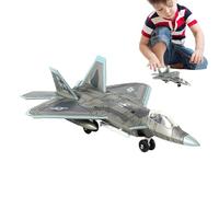 Aircraft Assembly Toy Set - Simulation Fighter Aircraft Building Toy | Airplane Model Kit, Airplane Building Kit, Alloy Assembly Science Toys for Children Who Love Airplanes Toys and Aviation Enthusia