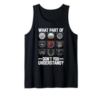 Aircraft Aviation Airline Airplane Pilot Instruments Aviator Tank Top