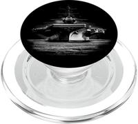 Aircraft Carrier Cool Front Forward View Naval Jet PopSockets PopGrip for MagSafe