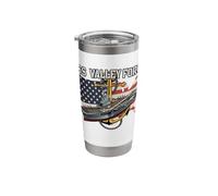 Aircraft Carrier USS Valley Forge CV-45 CVA-45 CVS-45 Stainless Steel Insulated Tumbler