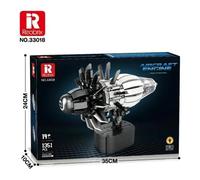 Aircraft Engine Building Blocks 1351pcs Toy High Quality