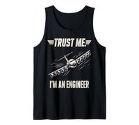 Aircraft Engineer Trust Me Aviation Mechanic Humor Tank Top
