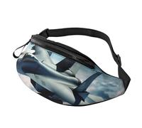 Aircraft Fighter Jets Fanny Pack for Men Women Fashion Running Waist Packs Waterproof Crossbody Bags Everywhere Belt Bag with Adjustable Strap Sports Hip Pack for Travel Wallet
