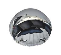 Aircraft Fighter Jets Print Large Size Waterproof Shower Cap For Women And Men Reusable Lightweight Soft Hat
