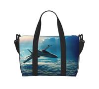 Aircraft Fighter Jets Print Travel Duffel Bags Weekender for Women,Lightweight Carry On Bag,Personal Item Bag