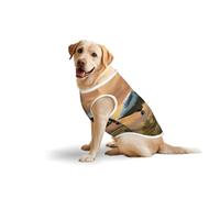 Aircraft Fighter Jetsprint Medium Large Pets Vest Outdoor Play Home Lounging Sleeveless Tank Top T-Shirt