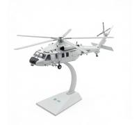 Aircraft Helicopter Model With Main And Tail Rotor Detail Alloy Build With Display Stand And Stable Base Desk Decor, style to 3