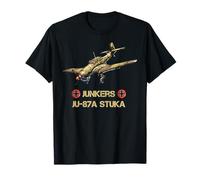 Aircraft Junkers JU-87A German Fighter Bomber T-Shirt