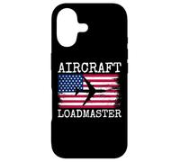 Aircraft Loadmaster Aviation Airliner Cargo American Flag Case for iPhone 17