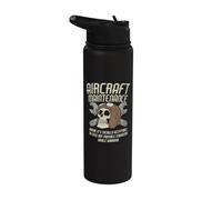 Aircraft Maintenance Aircraft Mechanic Aviation Technician Stainless Steel Insulated Water Bottle