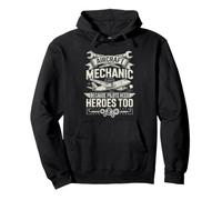 Aircraft Mechanic Funny - Pilots Need Heroes Too Aviation Pullover Hoodie