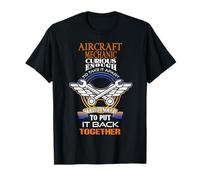 Aircraft Mechanic Gifts Maintenance Aviation Airplane Men T-Shirt