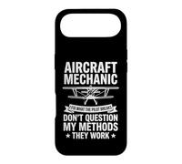Aircraft Mechanic I Fix What The Pilot Breaks Biplane Design Case for iPhone Air