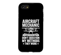 Aircraft Mechanic I Fix What The Pilot Breaks Biplane Design Case for iPhone SE (2020) / 7/8