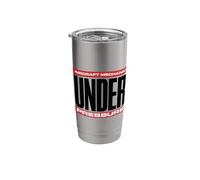 Aircraft Mechanic Under Pressure, Airplane Maintenance Stainless Steel Insulated Tumbler