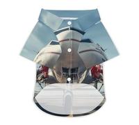 Aircraft on A Runway Dog Clothes Dog Cat Shirt XL