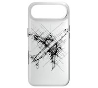 Aircraft One Line Drawing Aviation Archaeology Case for iPhone Air