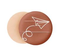 Aircraft Paper Abandonment Trajectory Air Cushion Makeup Foundation Sponge Powder Puff