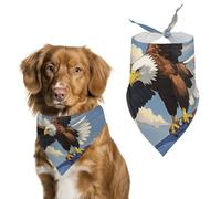 Aircraft Plane at SunsetPet Scarf Dog Bandana for Small Medium Large Exquisite Unique Cat Dogs Kerchief Premium Fabric Cute Triangle Cat Dogs Bibs Scarf