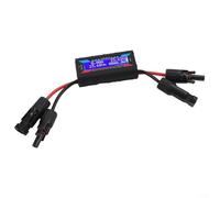 Aircraft Power Meter Analyzer with High Accuracy 0.1A Step, Backlit LCD, Peak-Detection, Compatible with Solar Power Systems and Electric Vehicles(150A)