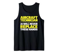 Aircraft Technician Never Replace Tank Top