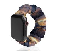 Aircraft US Navy Jet Aviation Watch Band Compatible with Apple Watch Elastic Scrunchie Watch Strap Replacement Wristband