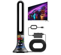 AIRDOUX 2025 TV Antenna for Smart and Old TVs, Upgraded Full 360° Signal Reception Digital Antenna for Local Channels, HD Antenna Support 4K 1080p with Signal Booster Digital HD Indoor & Outdoor