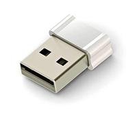 AirDrive USB Mouse Jiggler White - Mouse Mover Prevents Screen-Saver, Sleep and Standby Mode, Idle Icons