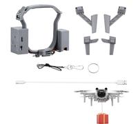 Airdrop System Device with Landing Gear for DJI Air 3 Drone Airdrop Payload Release Drop System Device Clip Delivery Transport for DJI Air 3 Wedding/Fishing Line Bait Ring Thrower