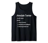 Airedale Terrier Dog Breed Definition Tank Top