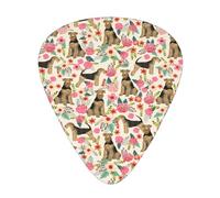 Airedale Terrier Dog Cute Dogs,12 Pcs Guitar Pick,3 Different Thickness Plectrums for Acoustic Guitar Bass Ukulele (0.46mm 0.96mm 0.71mm)