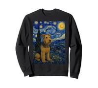 Airedale Terrier Dog Starry Night Sweatshirt
