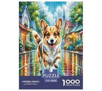 Airedale Terrier Jigsaw Puzzles Puzzle for Adults Kids. 1000 Pieces Impossible Challenge Toy Educational Game Home Decoration for Educational Games Gifts 38x26cm/1000pcs