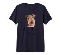 Airedale Terrier Mom Dog Mum Terrier Dog Mum Gift Premium T-Shirt