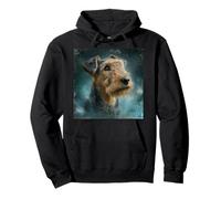 Airedale Terrier Space Pullover Hoodie