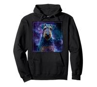Airedale Terrier Space Pullover Hoodie