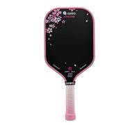 AIREO Gen 4 Sakura Pickle Ball Paddle, Cyclone 16MM Nanograph Grit Surface with Floating Foam Core Pickleball Racket, Cherry Blossom Pickleball Paddle for Pro-Level Performance