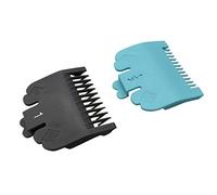 AIRERA 2 Pieces Professional Hair Clipper Guide Combs, Replacement Guards Set, 2 PCS 2 Color-Sorted 2 Lengths 1.5mm 3mm Clipper Attachment Combs for Wahl Standard Hair Clippers