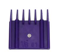 AIRERA Professional A5 Style Animal Hair Clipper Attachment Guard Guide Cutting Combs 76926-900, Compatible with Oster Classic 76 A5 Andis AG BG Wahl KM Pet Groomers(Purple, #1-3mm)