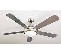 Ceiling Fan Ursa Brushed Nickel SL-WL with Light