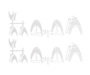 Airf1008 - Airfix Aircraft Display Stand Assortment 1:72