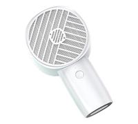 AirFanta mini portable fan with HEPA filter. Battery for 10 hours and USB rechargeable. Cover your nose with it to breathe the 150L/min clean air. (White)