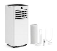 AIRFISH 9000 BTU Portable Air Conditioner - 4 Modes: Cooling, Fan, Dehumidifier, Sleep | Window Kit Included | As Quiet as 45 dB | Remote & Display | For Rooms up to 28 m²