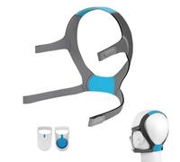 Airfit N20 Headgear for Sleep Mask Replacement Head Straps 1Pack Adjustable CPAP Mask Strap with 2 Magnetic Clips Compatible with ResMed Airfit/AirTouch N20 (Frame System and Mask Not Included)